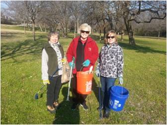 Community Service Clean Up White Rock Lake Park